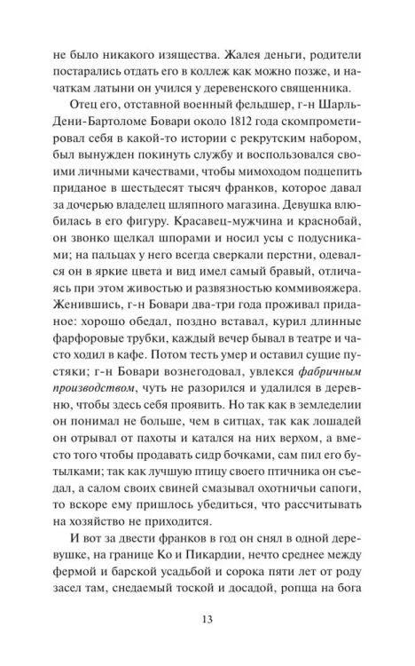 Гюстав Флобер - Госпожа Бовари